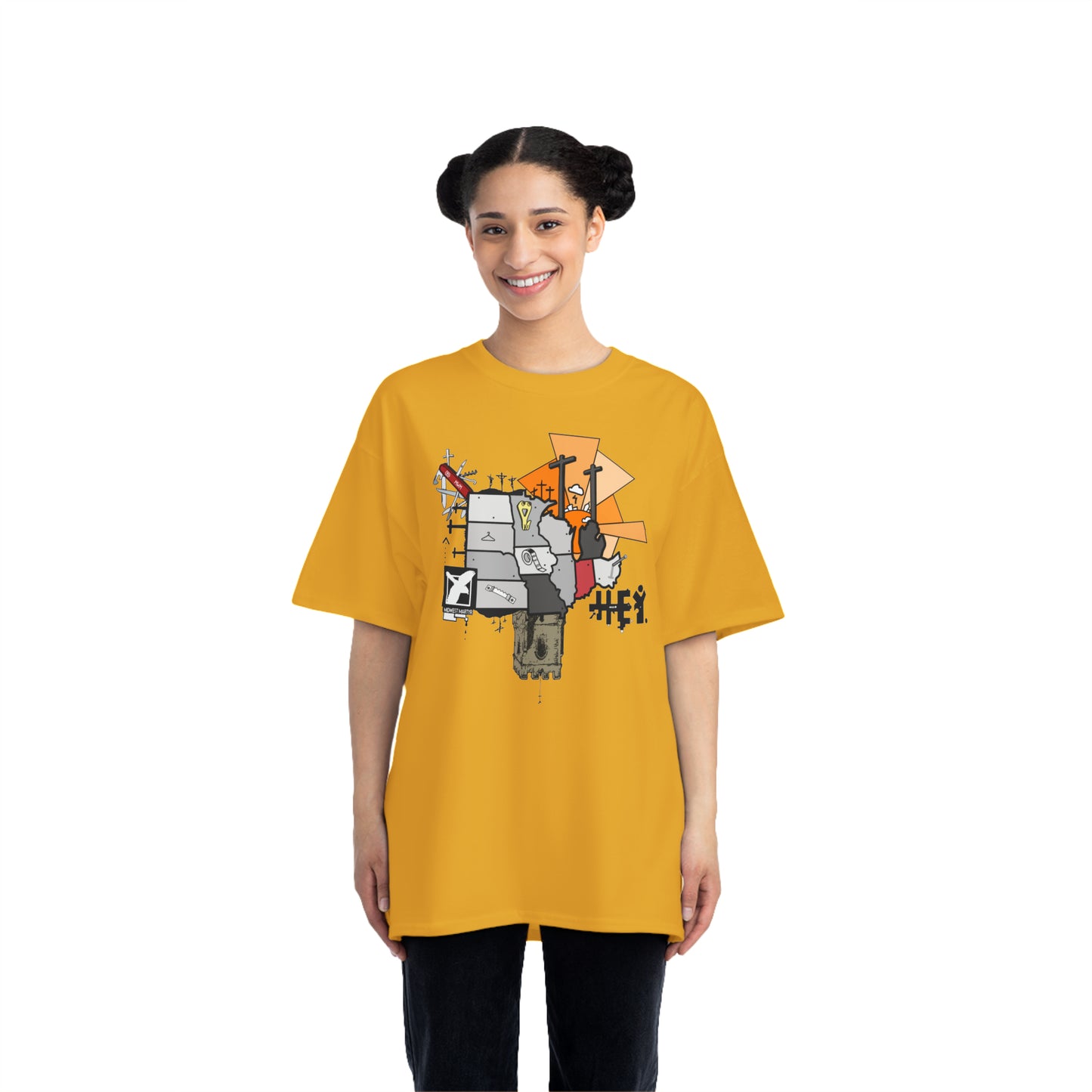 "Midwest Martyr" Beefy-T® Short-Sleeve T-Shirt