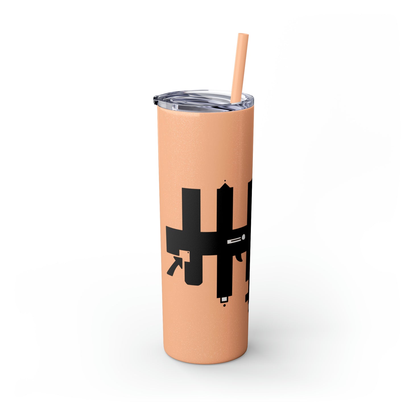 Skinny Tumbler with Straw, 20oz
