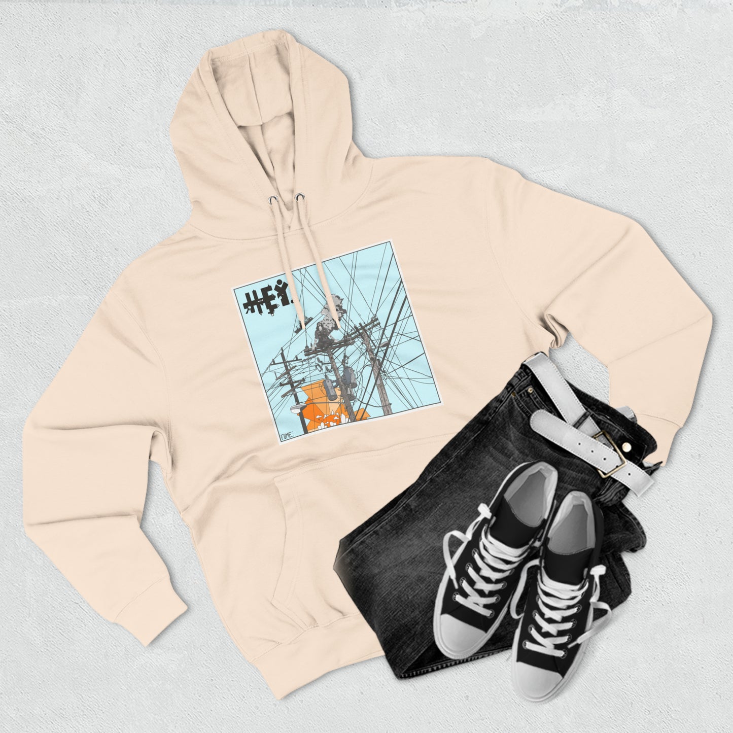 "Self-Immo" by Sietch Ramshackle Unisex Premium Pullover Hoodie