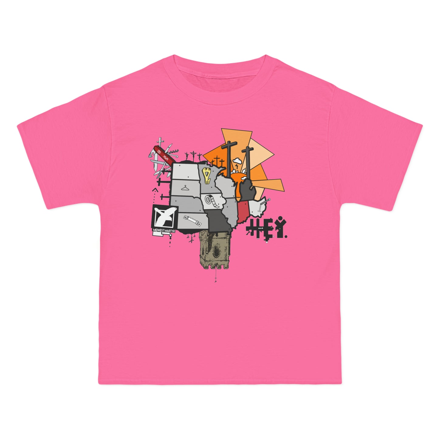"Midwest Martyr" Beefy-T® Short-Sleeve T-Shirt
