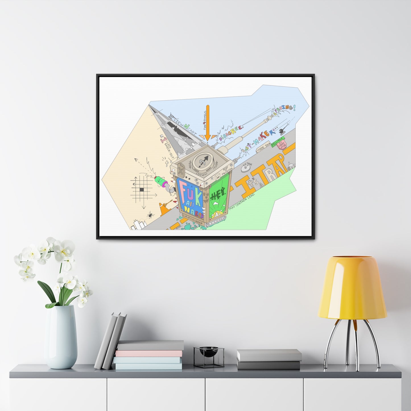 "Baby-Maker" by Sietch Ramshackle Gallery Canvas Wraps, Horizontal Frame