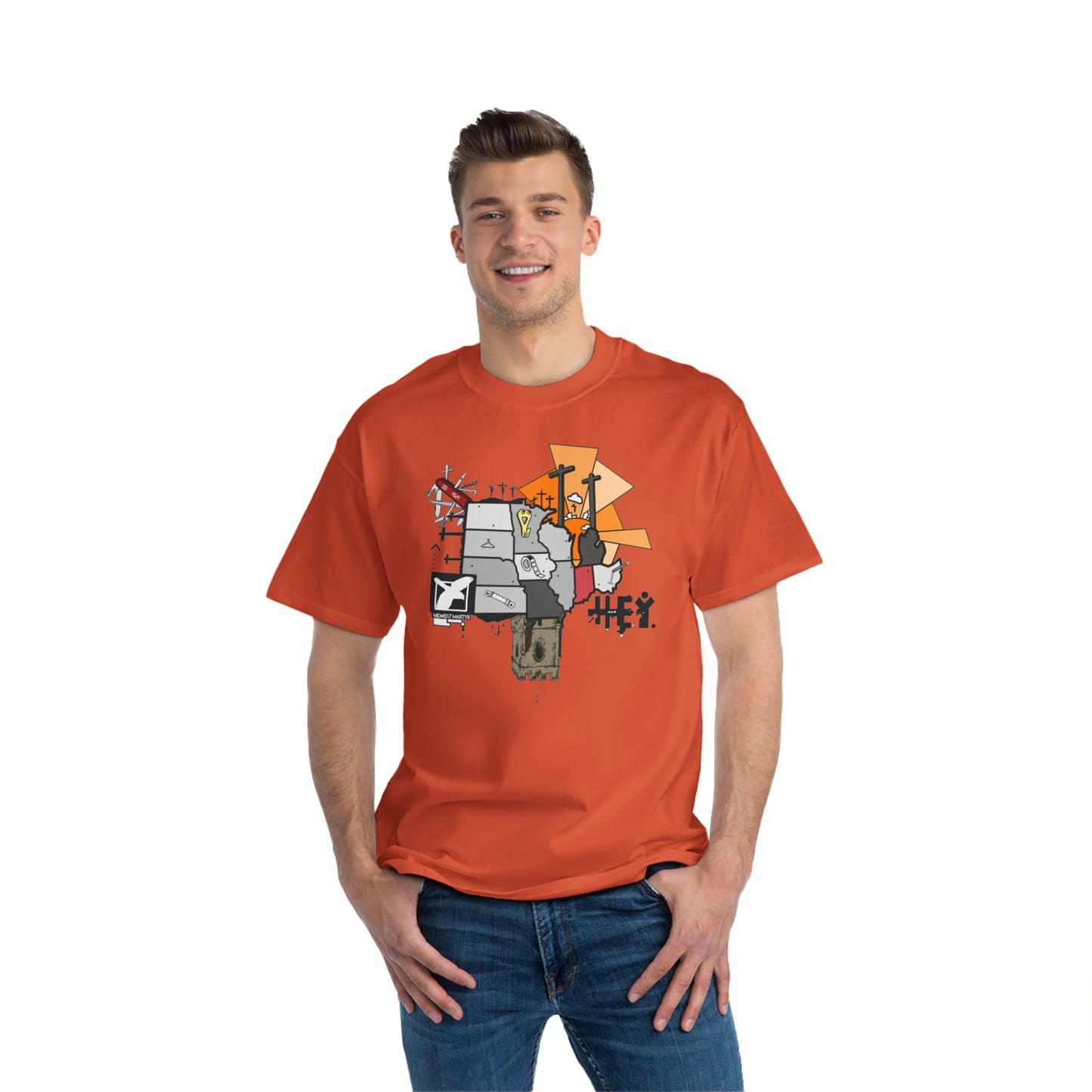 "Midwest Martyr" Beefy-T® Short-Sleeve T-Shirt