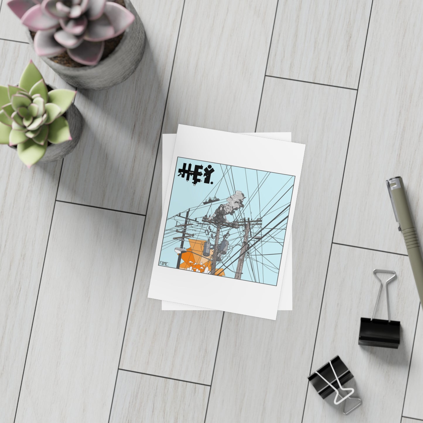 "Self-Immo" by Sietch Ramshackle Postcard Bundles (envelopes included)