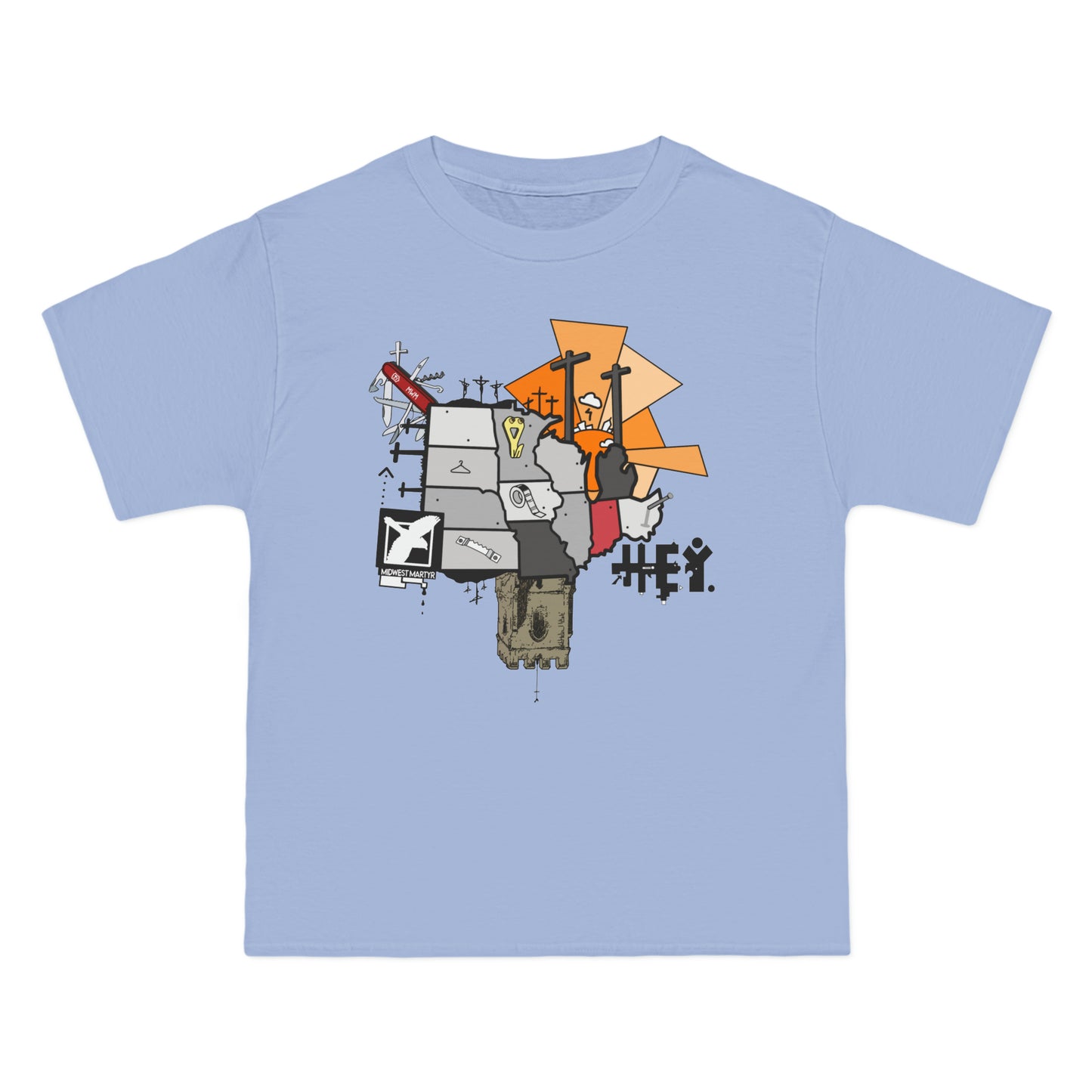 "Midwest Martyr" Beefy-T® Short-Sleeve T-Shirt
