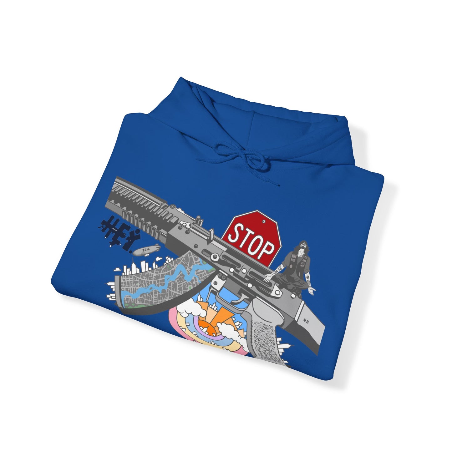 "Just Stop" Unisex Heavy Blend™ Hooded Sweatshirt