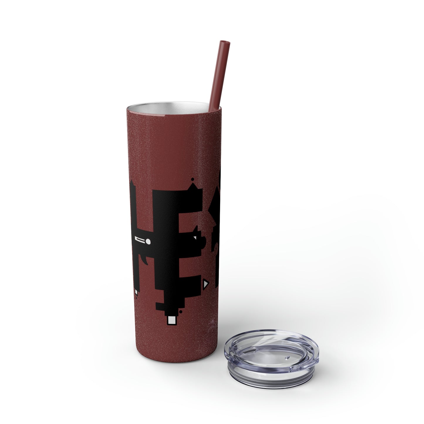 Skinny Tumbler with Straw, 20oz