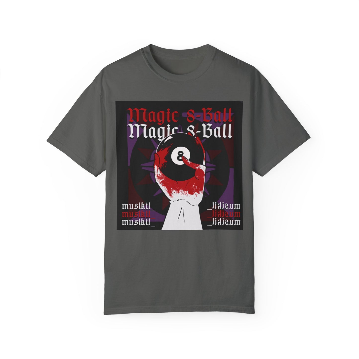 "MAGIC 8-BALL" Unisex Garment-Dyed T-shirt