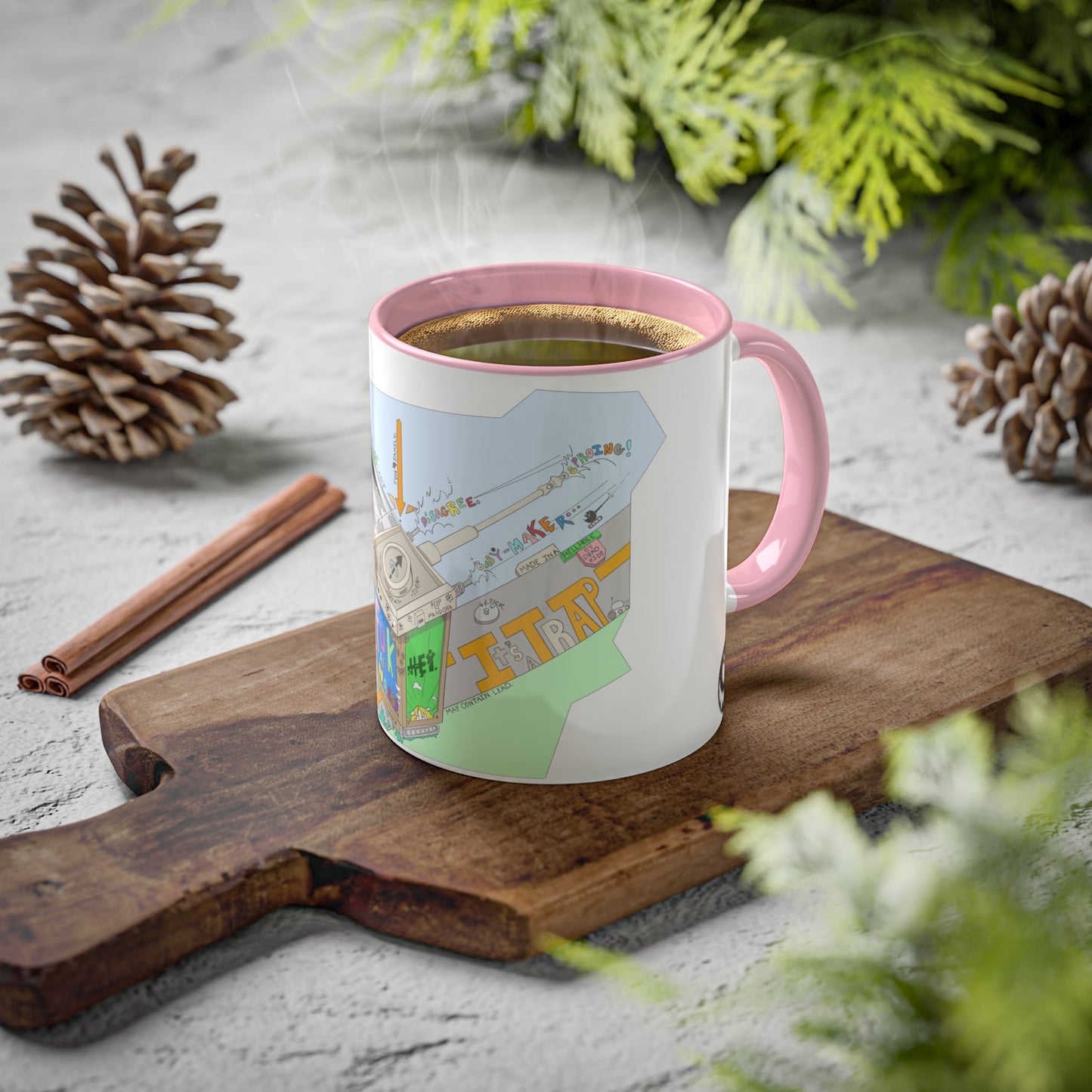 "Baby-Maker" by Sietch Ramshackle Colorful Mugs, 11oz