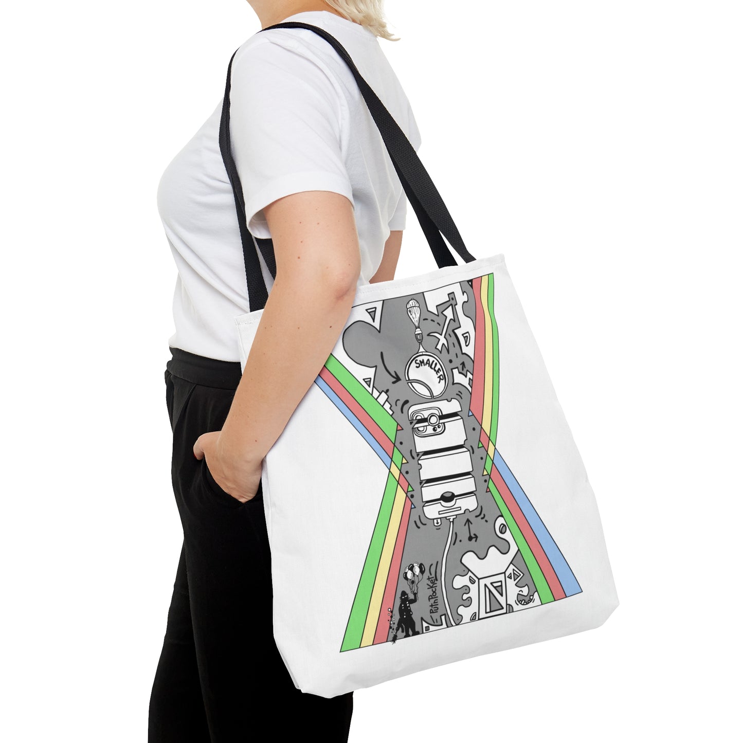 "Cell" by Jon Donovan Tote Bag (AOP)