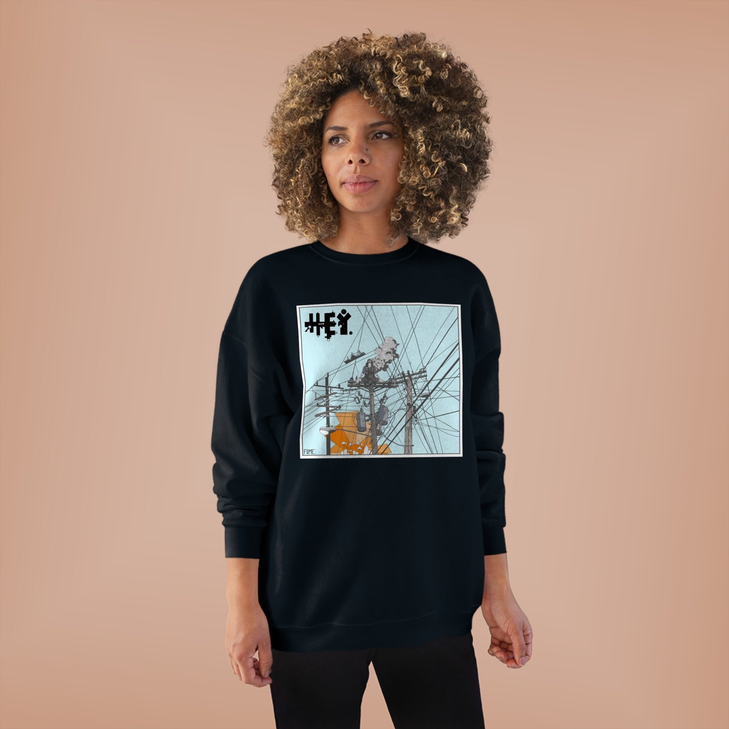 "Self-Immo" by Sietch Ramshackle Unisex EcoSmart® Crewneck Sweatshirt