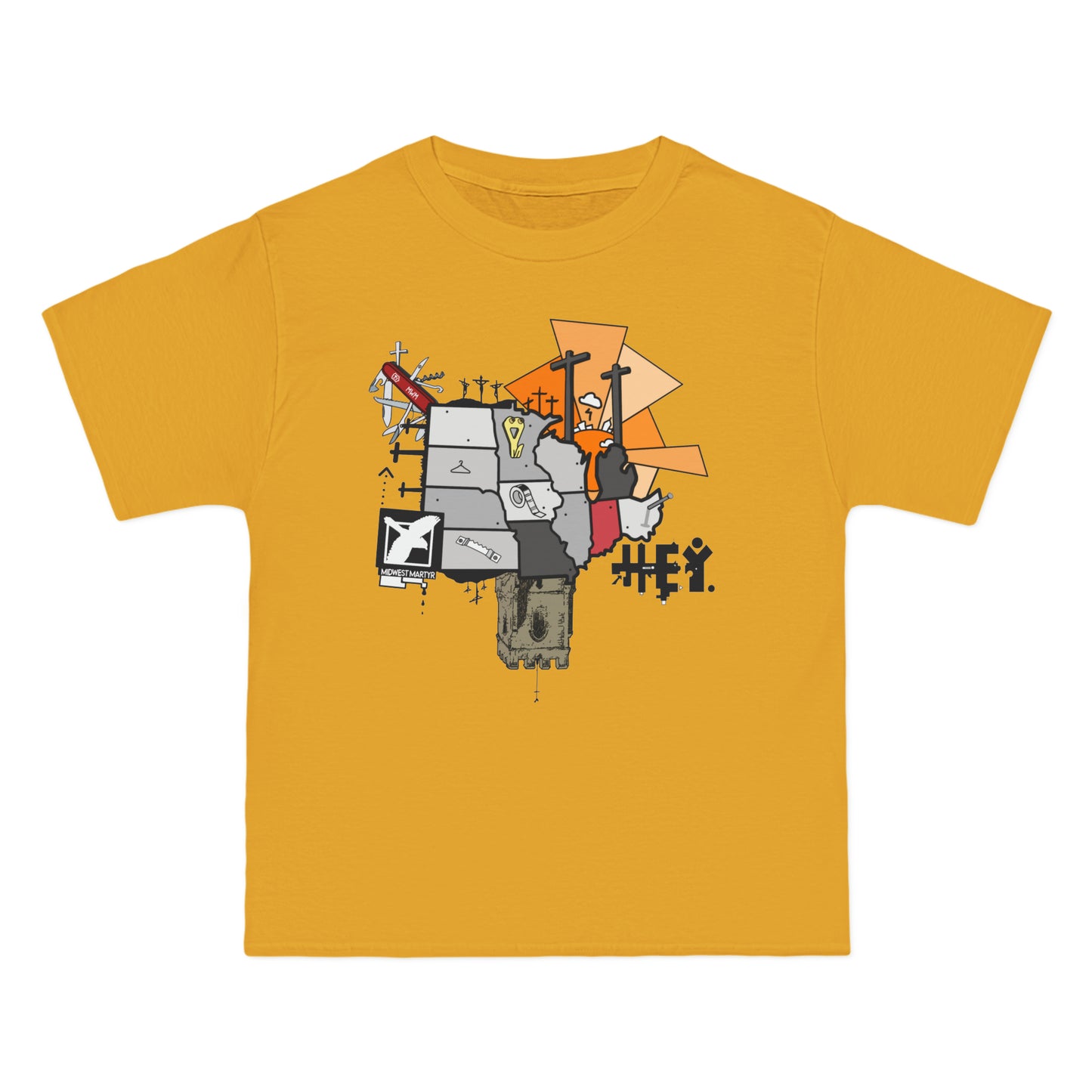 "Midwest Martyr" Beefy-T® Short-Sleeve T-Shirt
