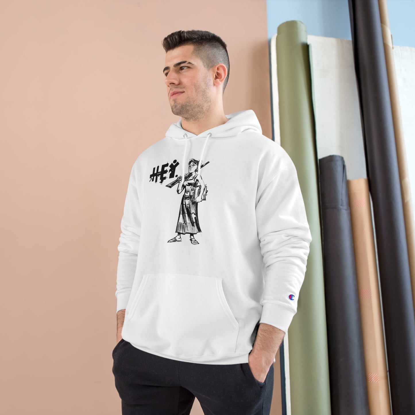 "Molly U-Hauly" Champion Hoodie