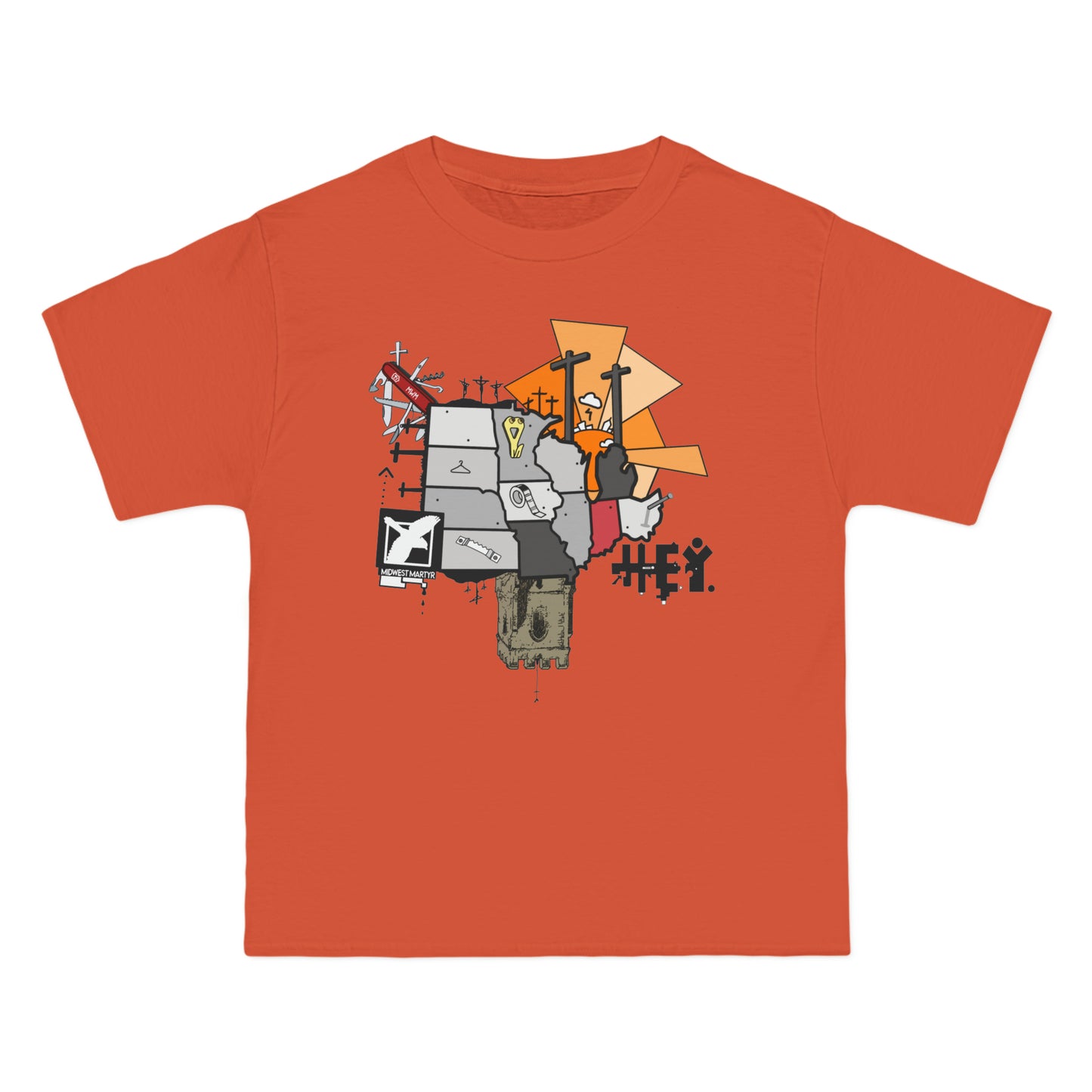 "Midwest Martyr" Beefy-T® Short-Sleeve T-Shirt
