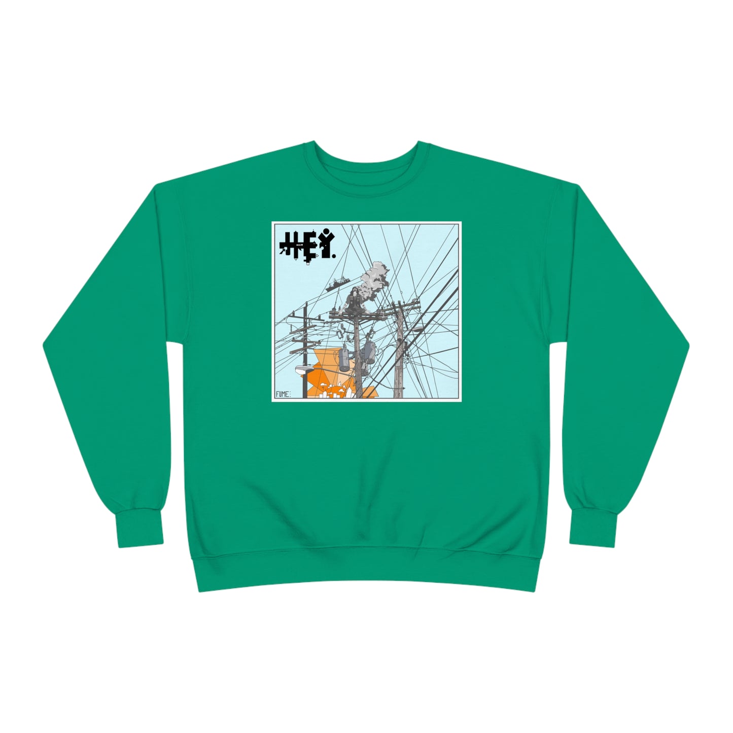 "Self-Immo" by Sietch Ramshackle Unisex EcoSmart® Crewneck Sweatshirt