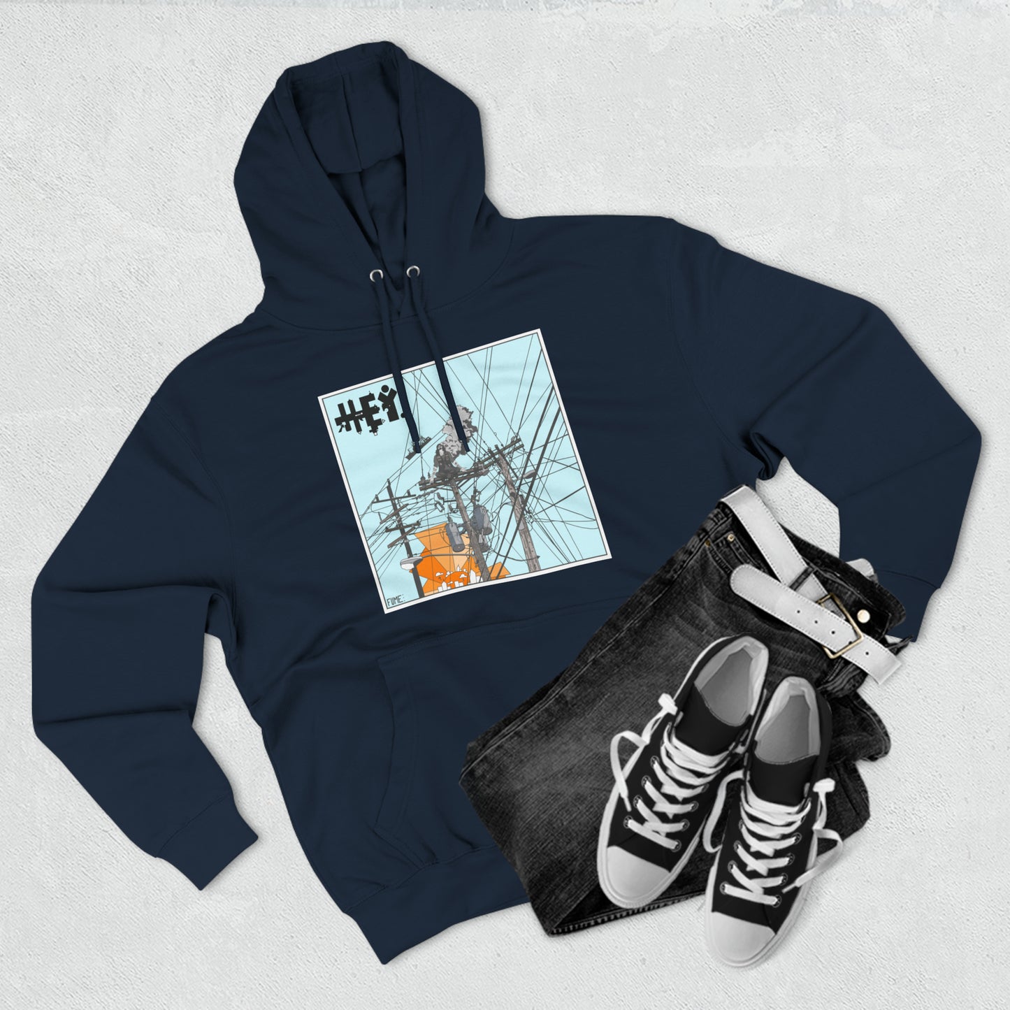 "Self-Immo" by Sietch Ramshackle Unisex Premium Pullover Hoodie