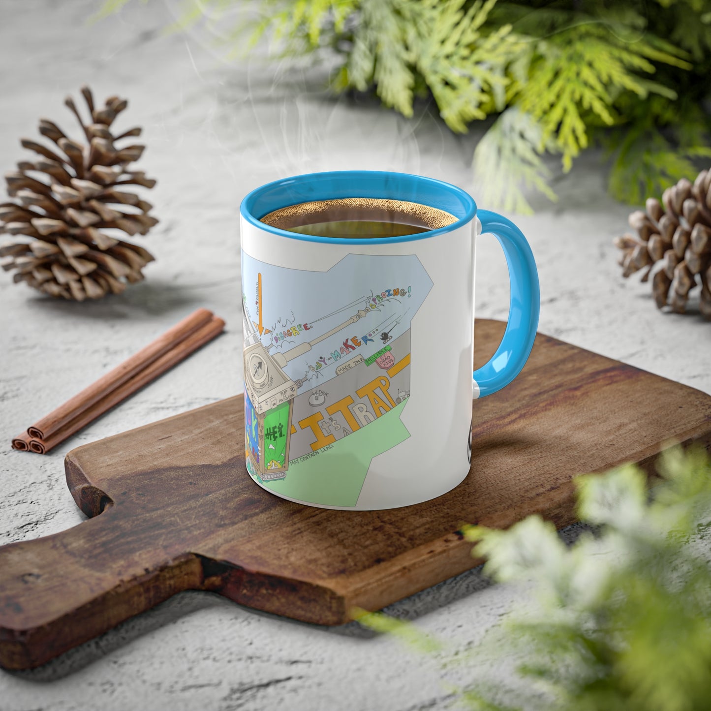 "Baby-Maker" by Sietch Ramshackle Colorful Mugs, 11oz