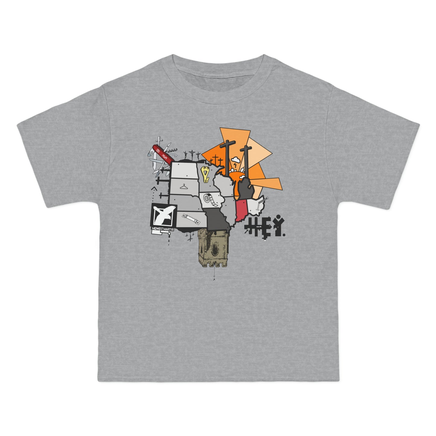 "Midwest Martyr" Beefy-T® Short-Sleeve T-Shirt