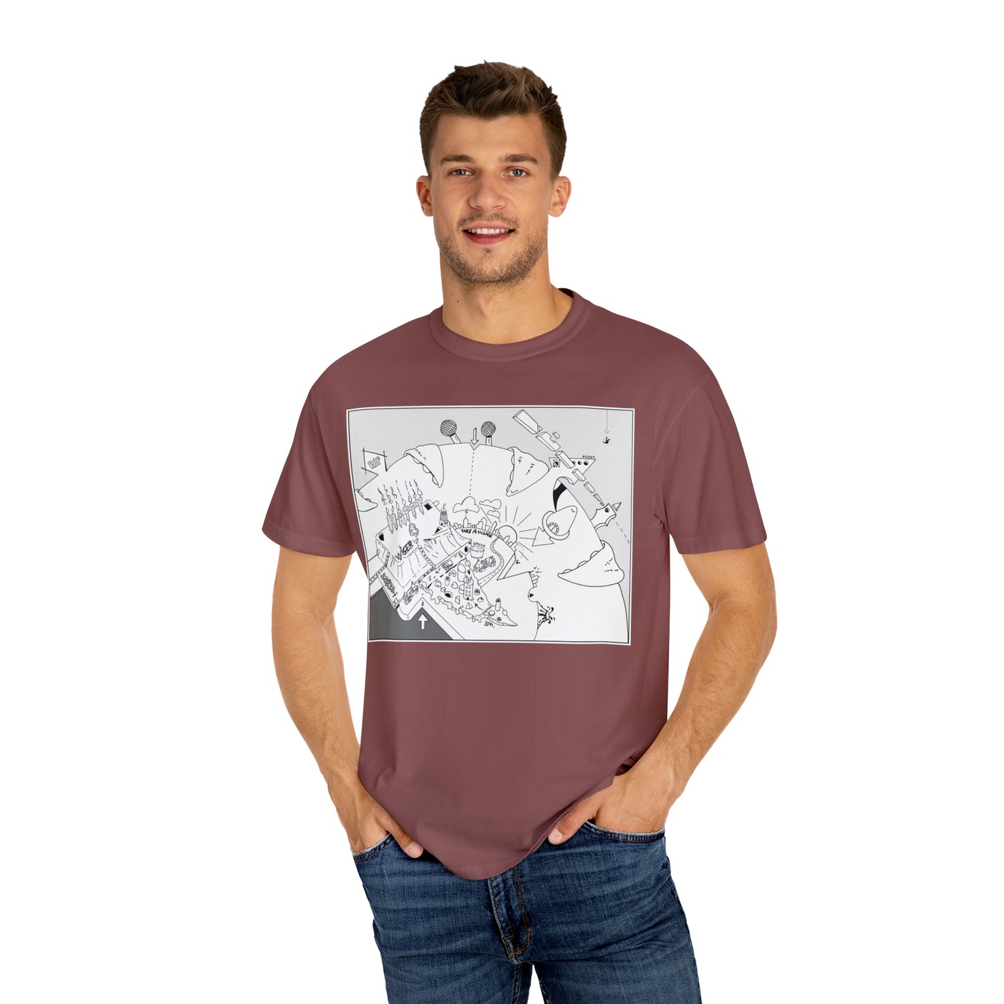 Unisex Garment-Dyed T-shirt