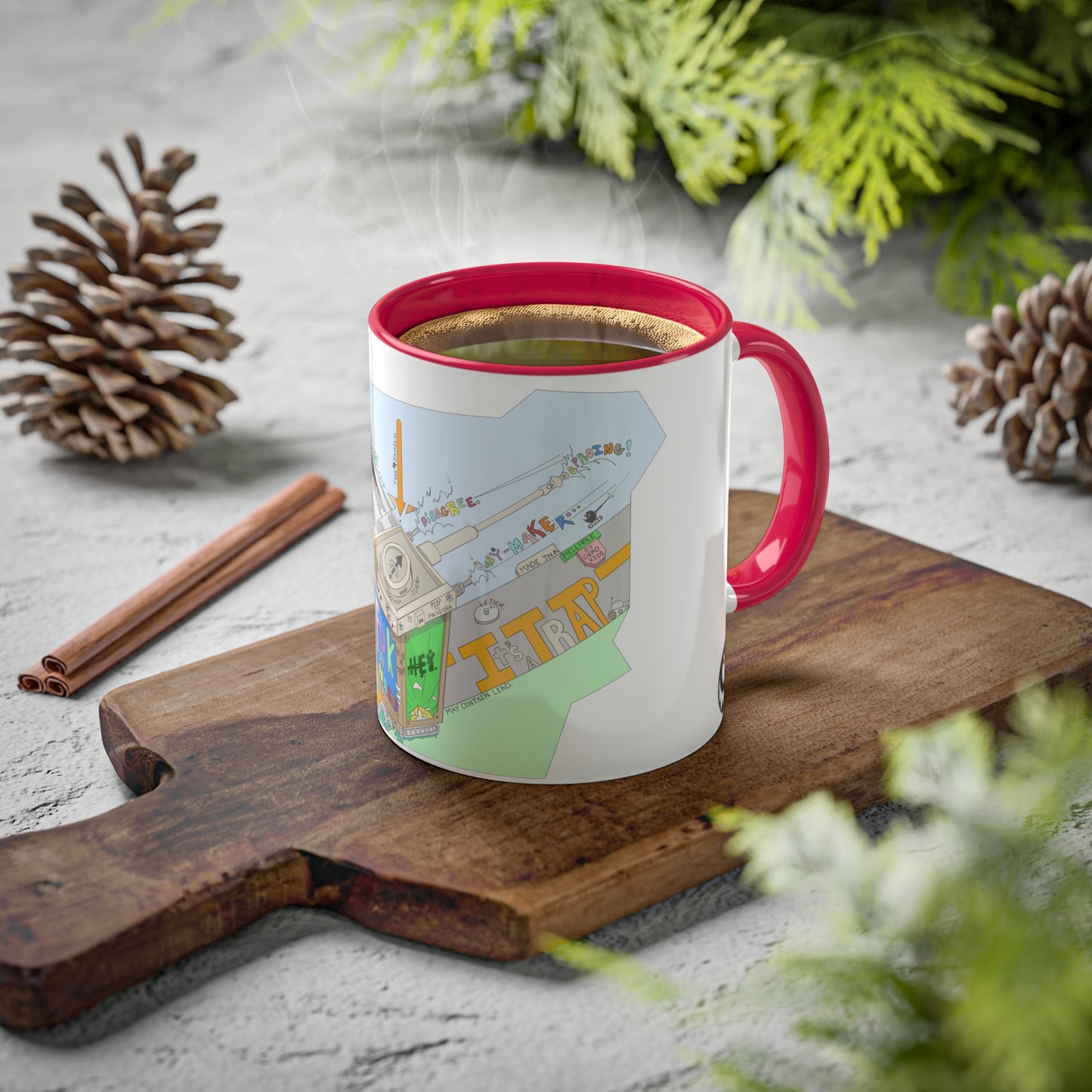 "Baby-Maker" by Sietch Ramshackle Colorful Mugs, 11oz