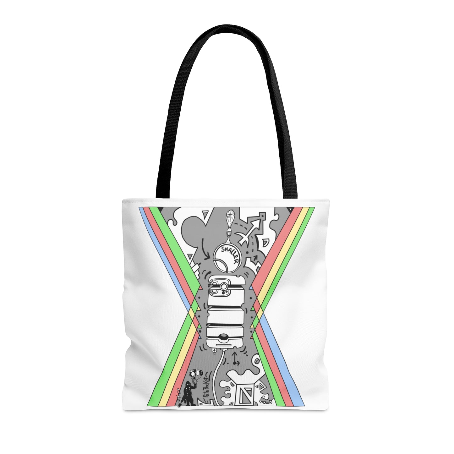 "Cell" by Jon Donovan Tote Bag (AOP)