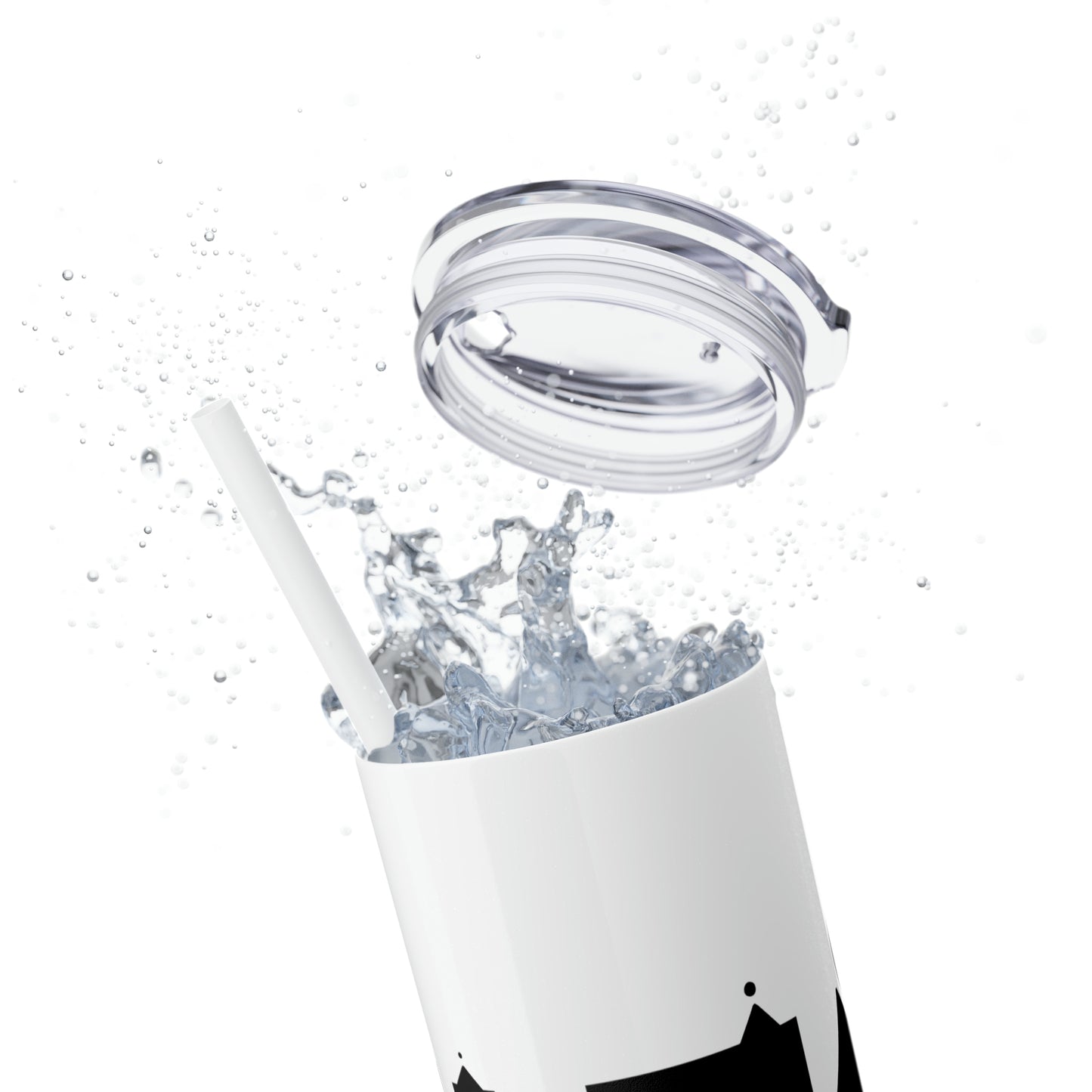 Skinny Tumbler with Straw, 20oz