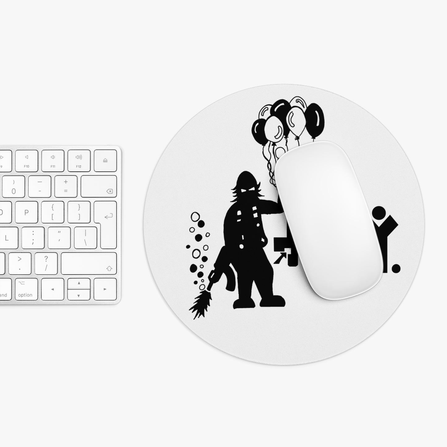 Hey. Brand Balloon Logo Mouse Pad