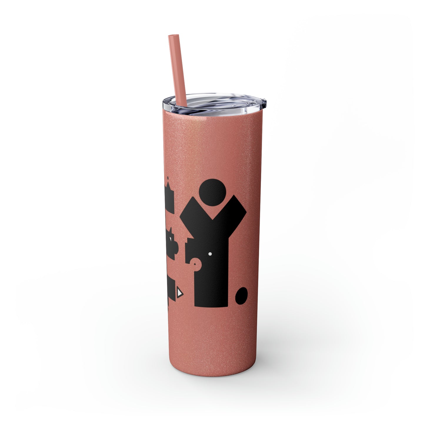 Skinny Tumbler with Straw, 20oz