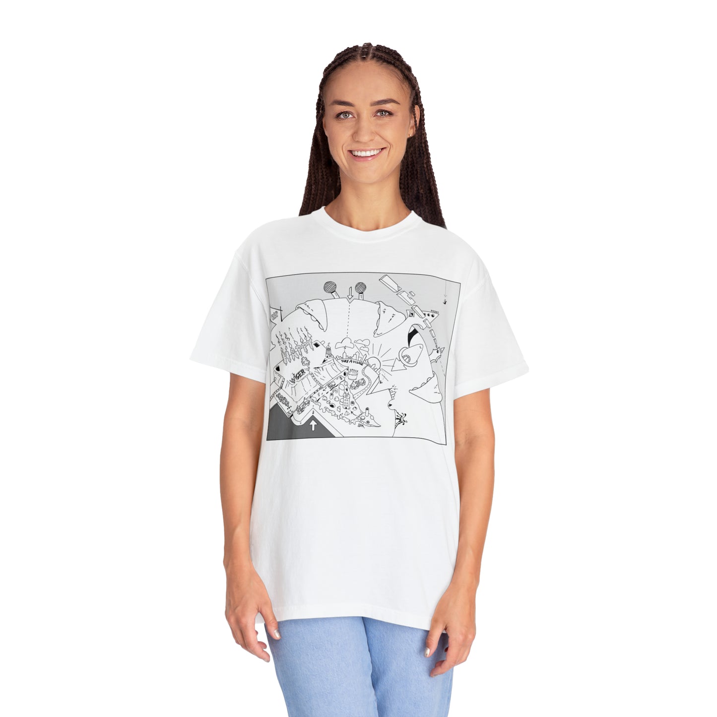 Unisex Garment-Dyed T-shirt