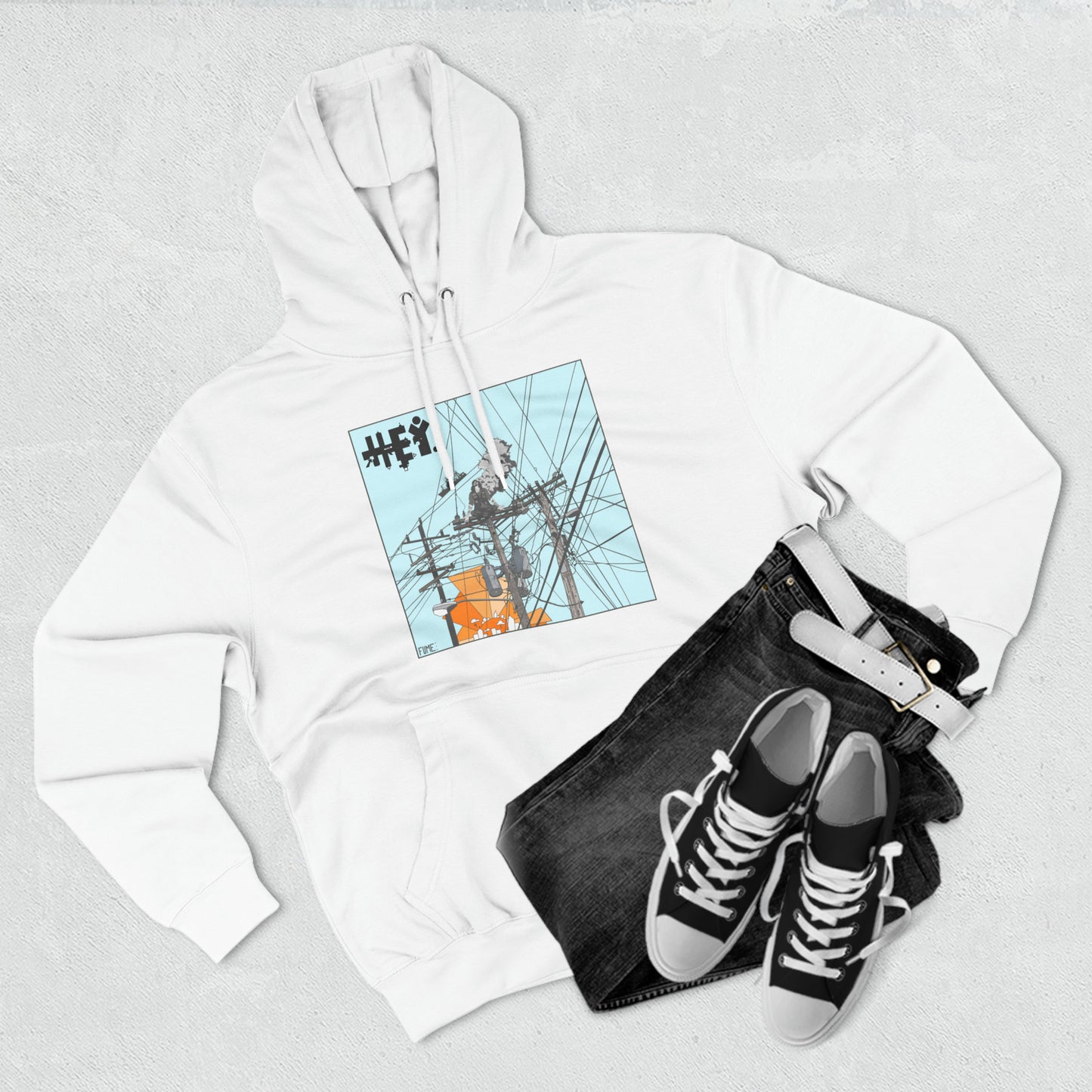"Self-Immo" by Sietch Ramshackle Unisex Premium Pullover Hoodie