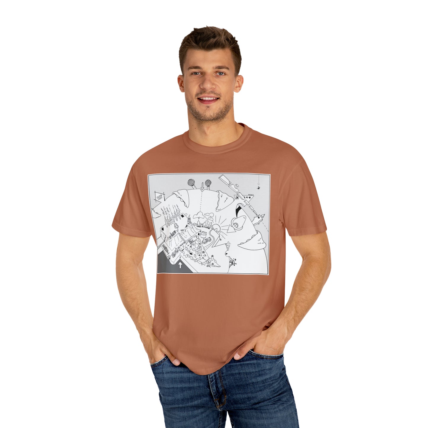 Unisex Garment-Dyed T-shirt