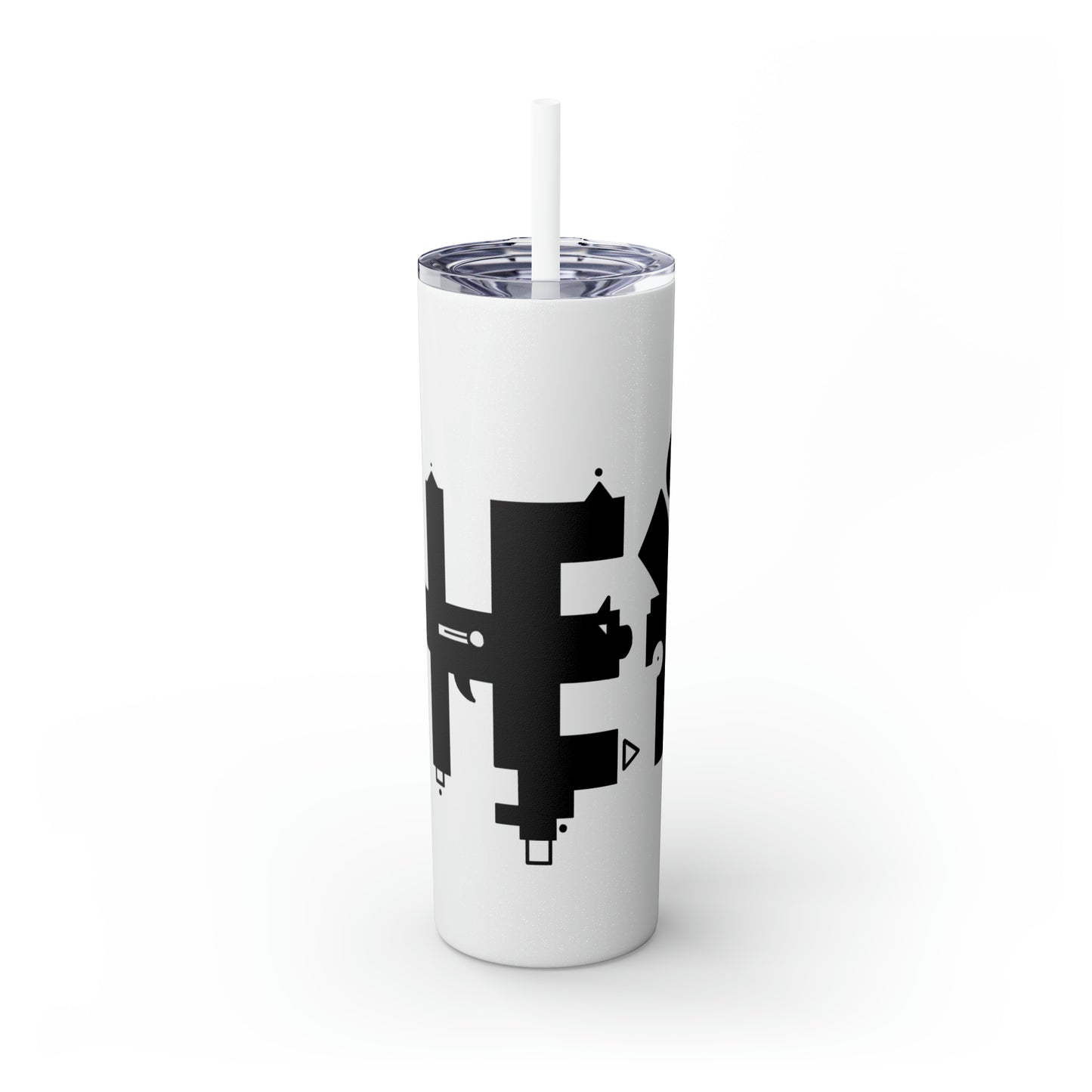 Skinny Tumbler with Straw, 20oz