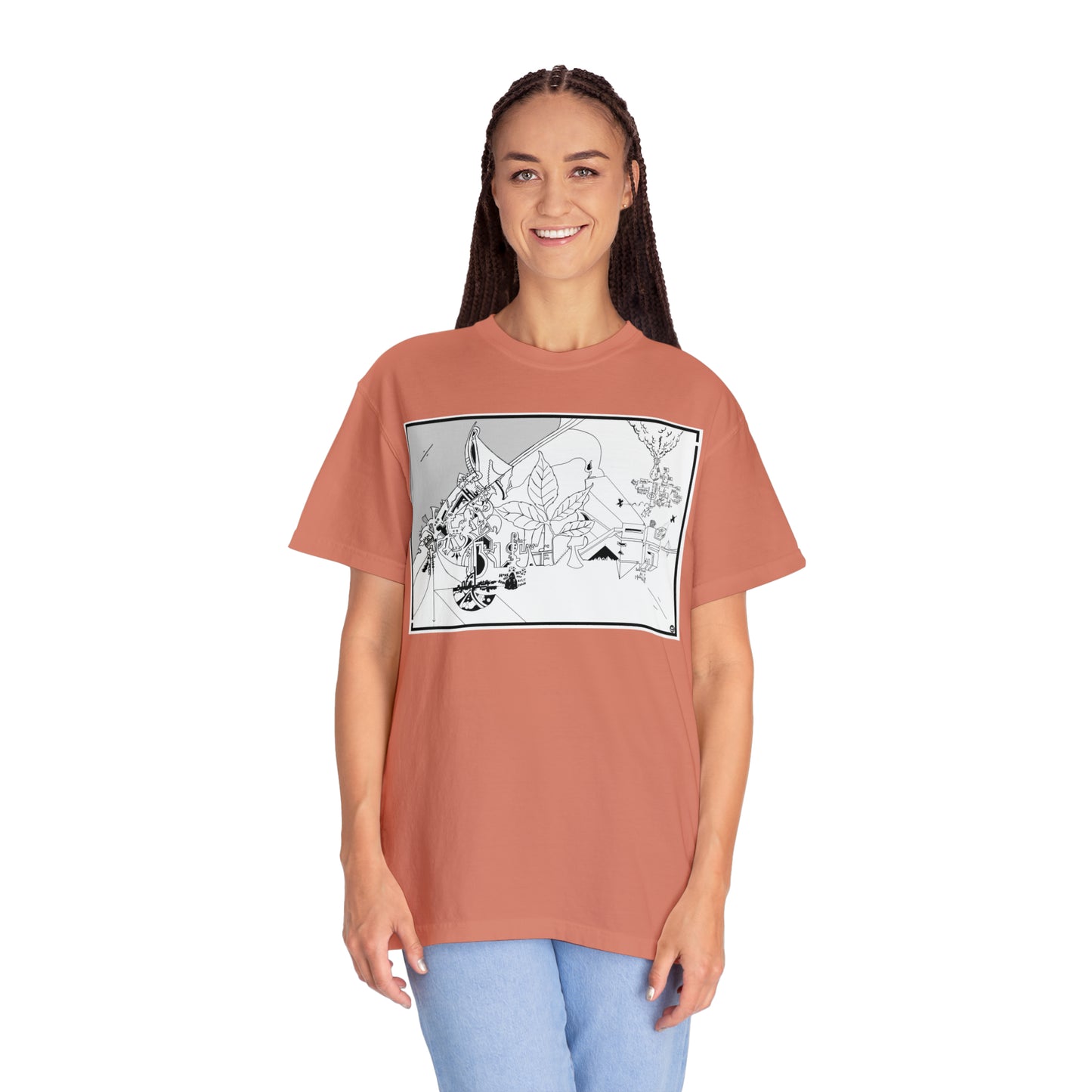 Unisex Garment-Dyed T-shirt