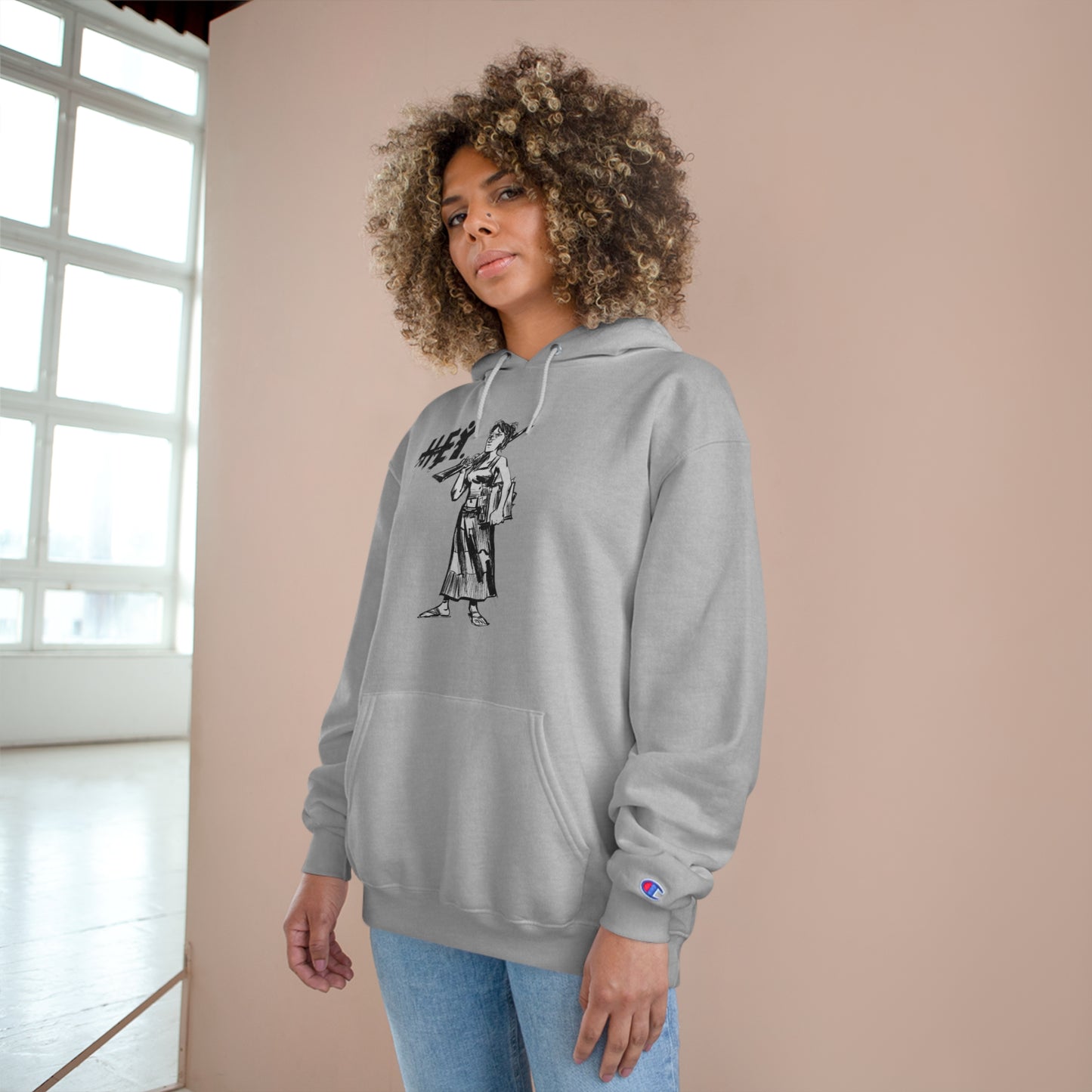 "Molly U-Hauly" Champion Hoodie