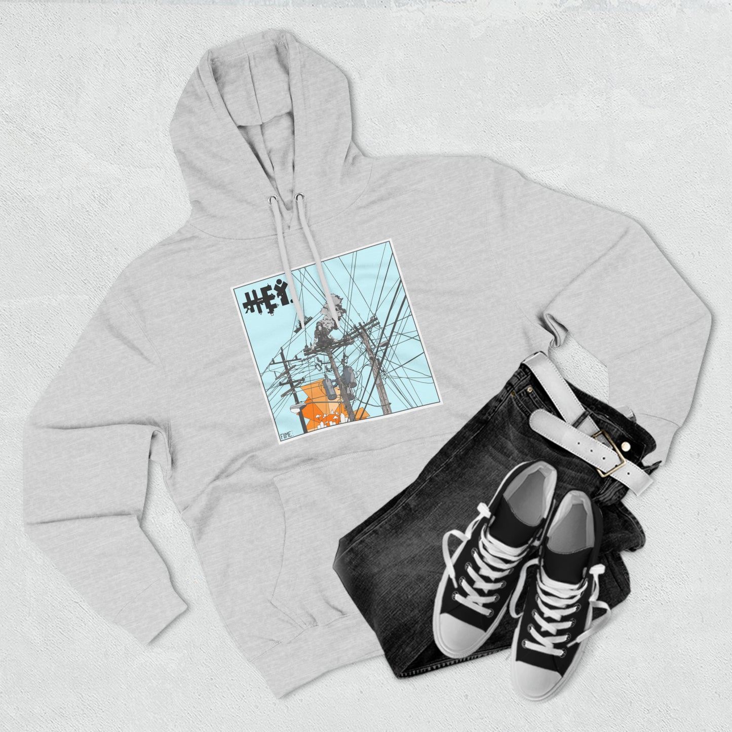 "Self-Immo" by Sietch Ramshackle Unisex Premium Pullover Hoodie
