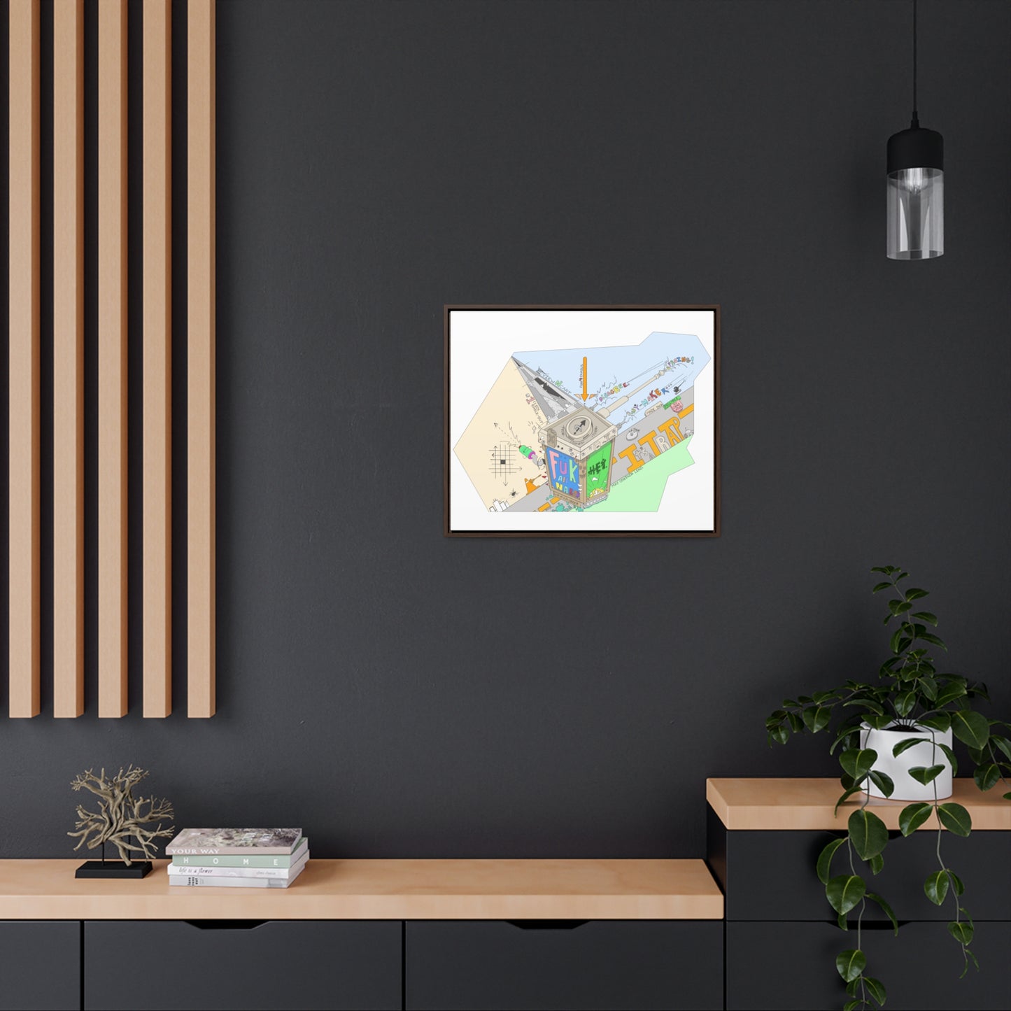 "Baby-Maker" by Sietch Ramshackle Gallery Canvas Wraps, Horizontal Frame