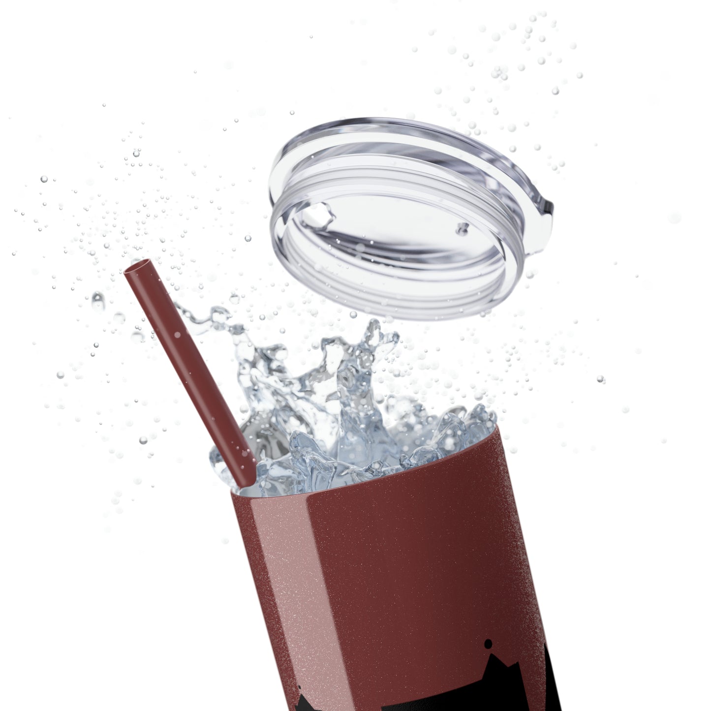 Skinny Tumbler with Straw, 20oz