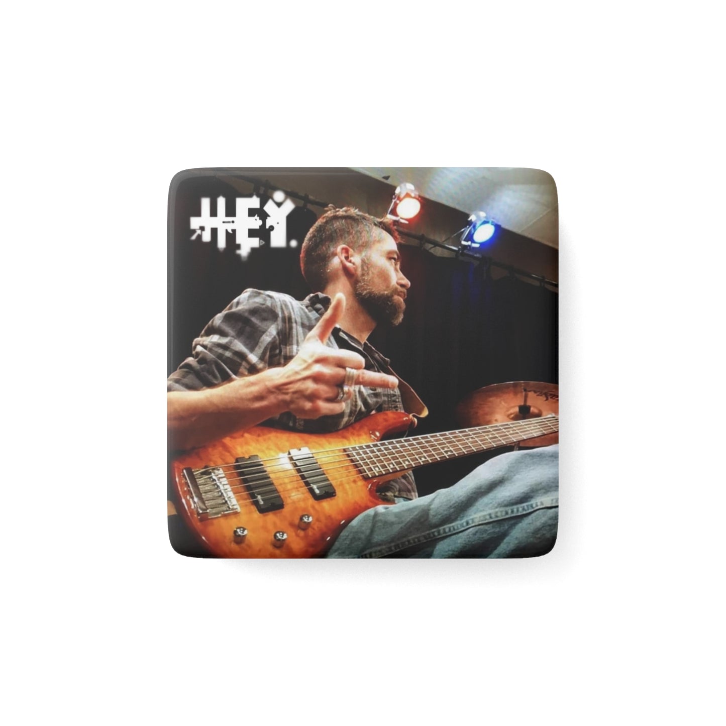 Porcelain Magnet, Square