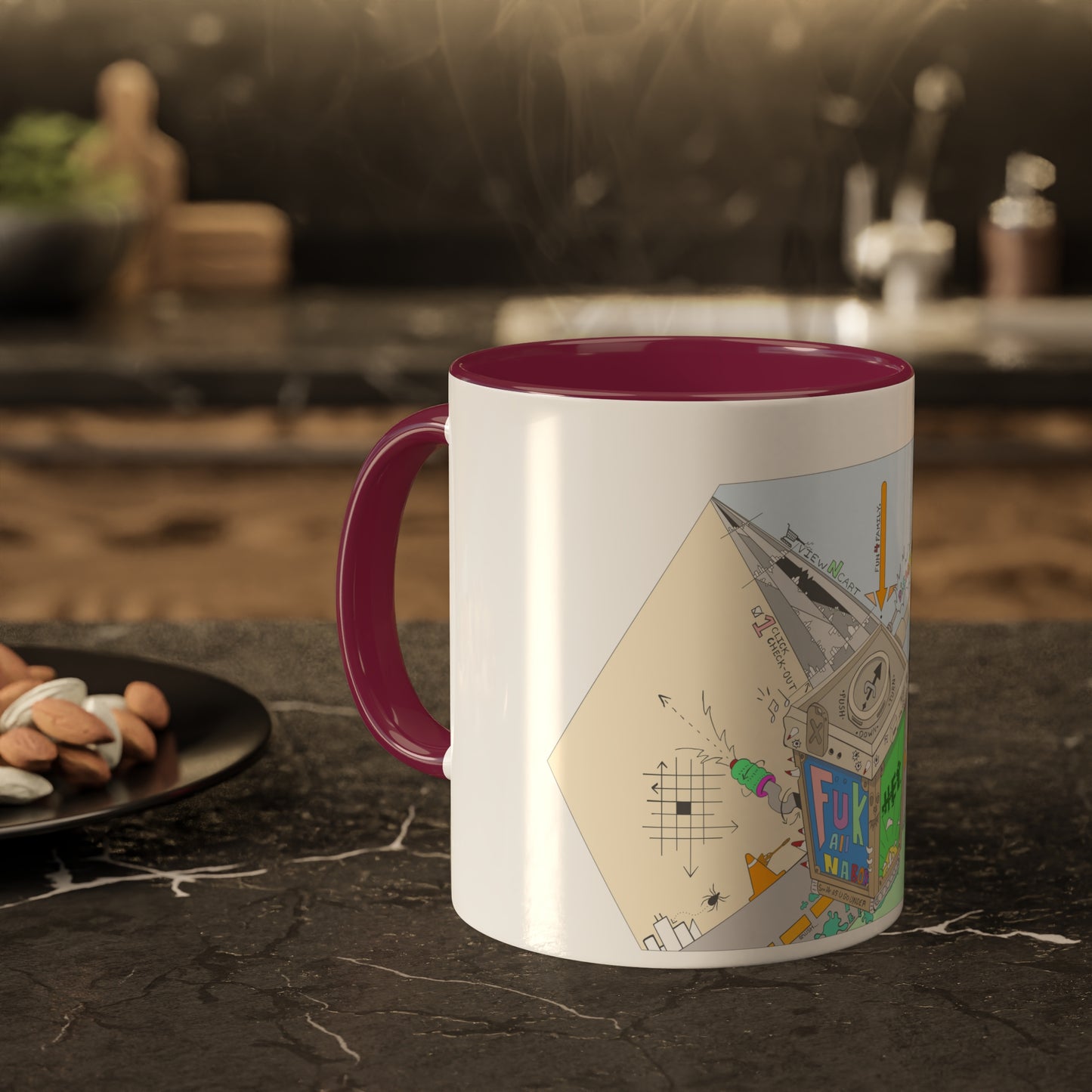 "Baby-Maker" by Sietch Ramshackle Colorful Mugs, 11oz