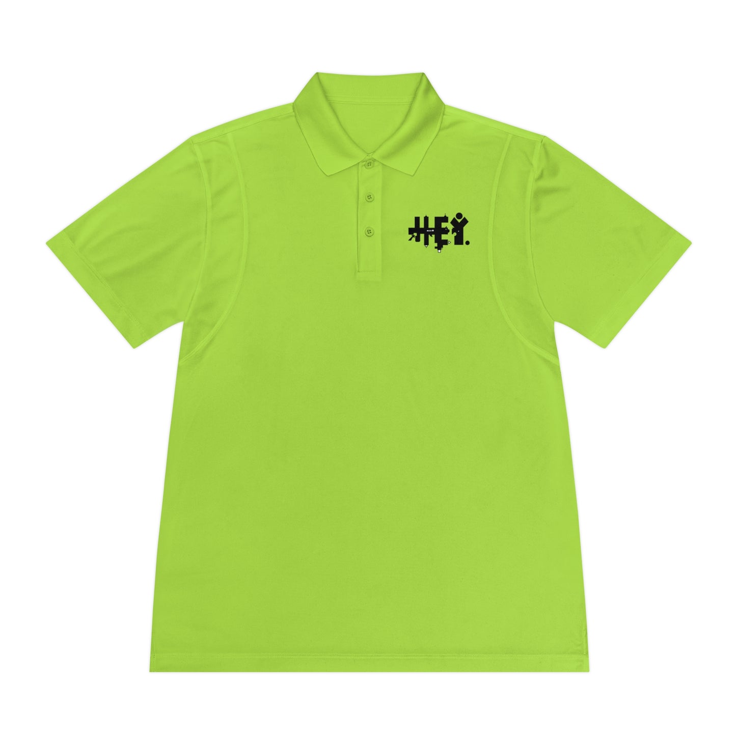 "Hey" Men's Sport Polo Shirt