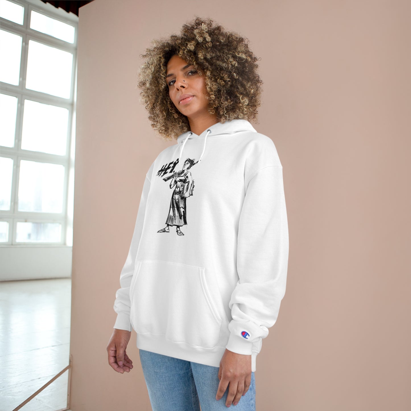 "Molly U-Hauly" Champion Hoodie