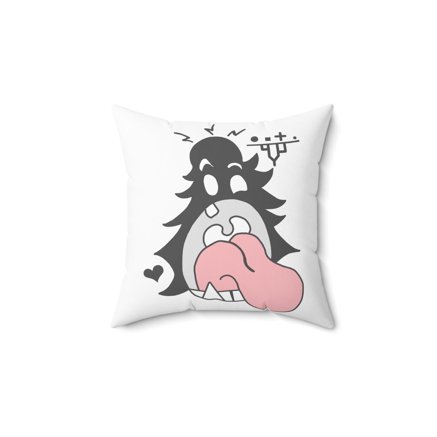 "Molly U-Hauly" Spun Polyester Square Pillow