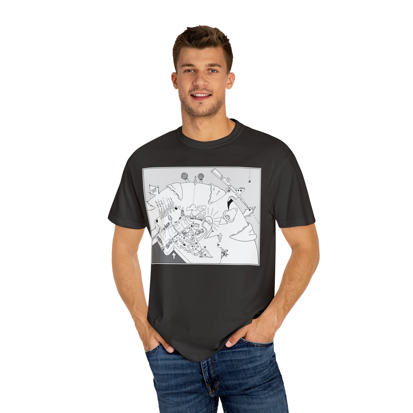 Unisex Garment-Dyed T-shirt