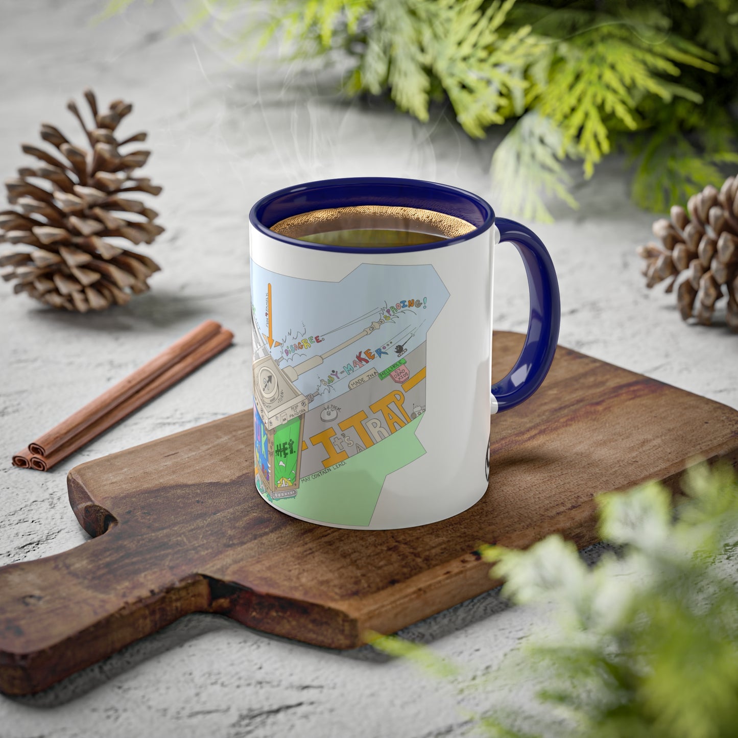 "Baby-Maker" by Sietch Ramshackle Colorful Mugs, 11oz