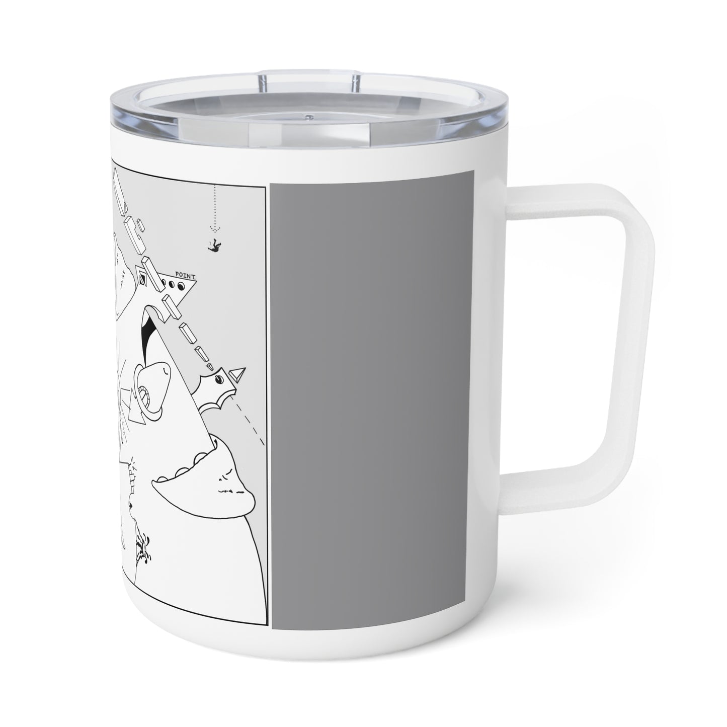 Insulated Coffee Mug, 10oz