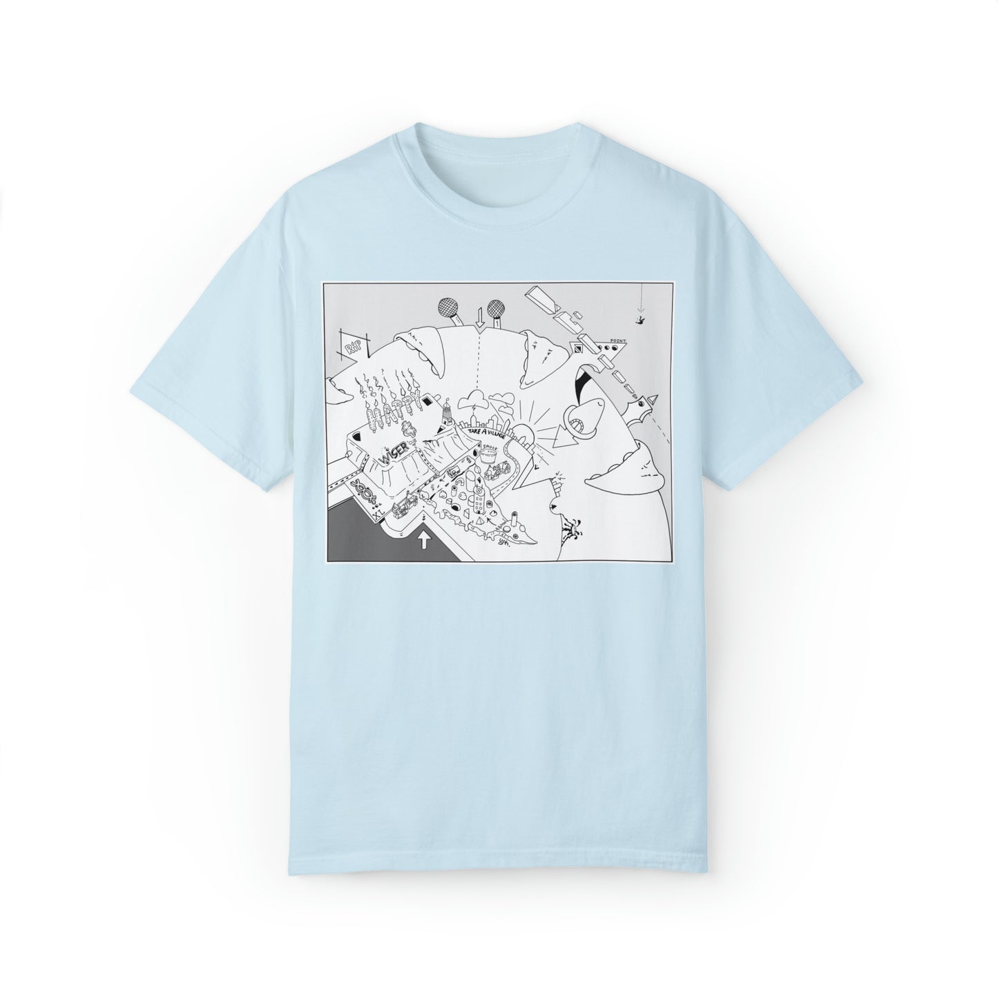 Unisex Garment-Dyed T-shirt