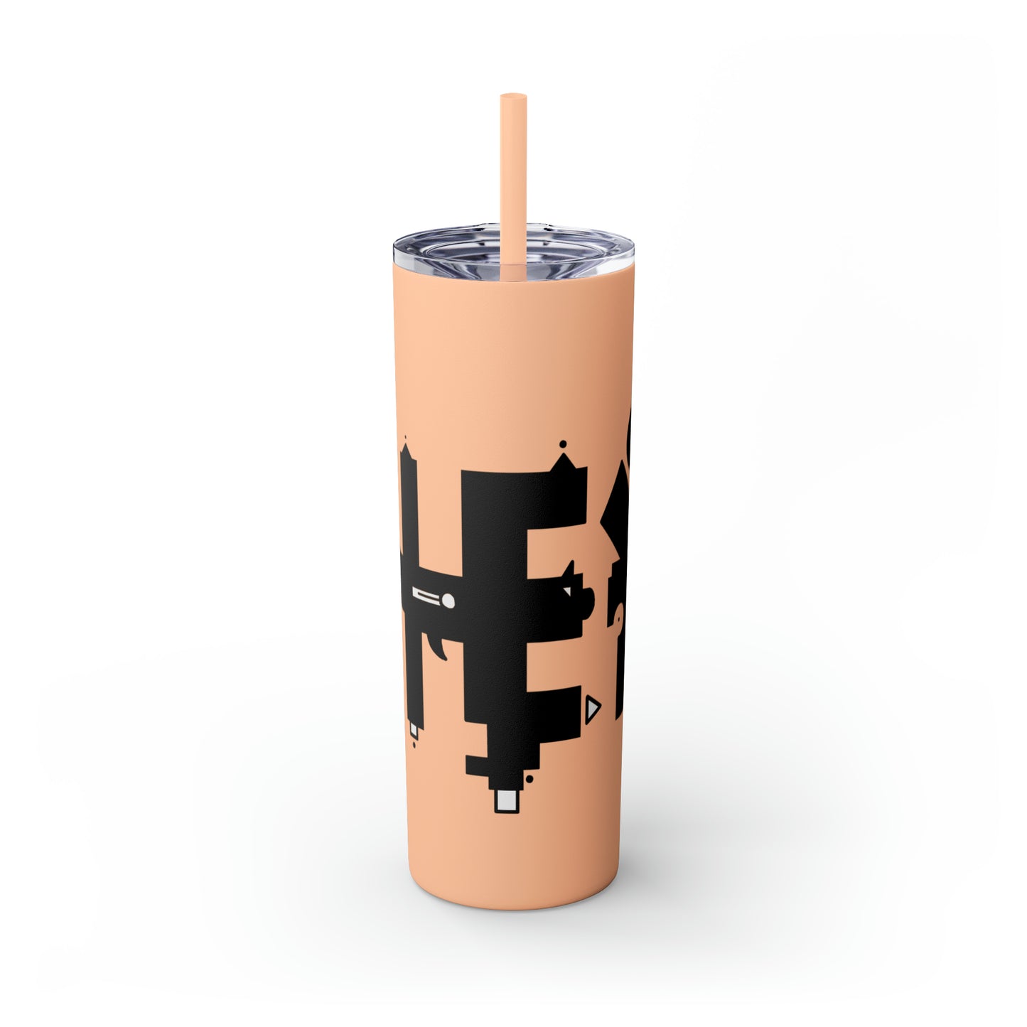 Skinny Tumbler with Straw, 20oz