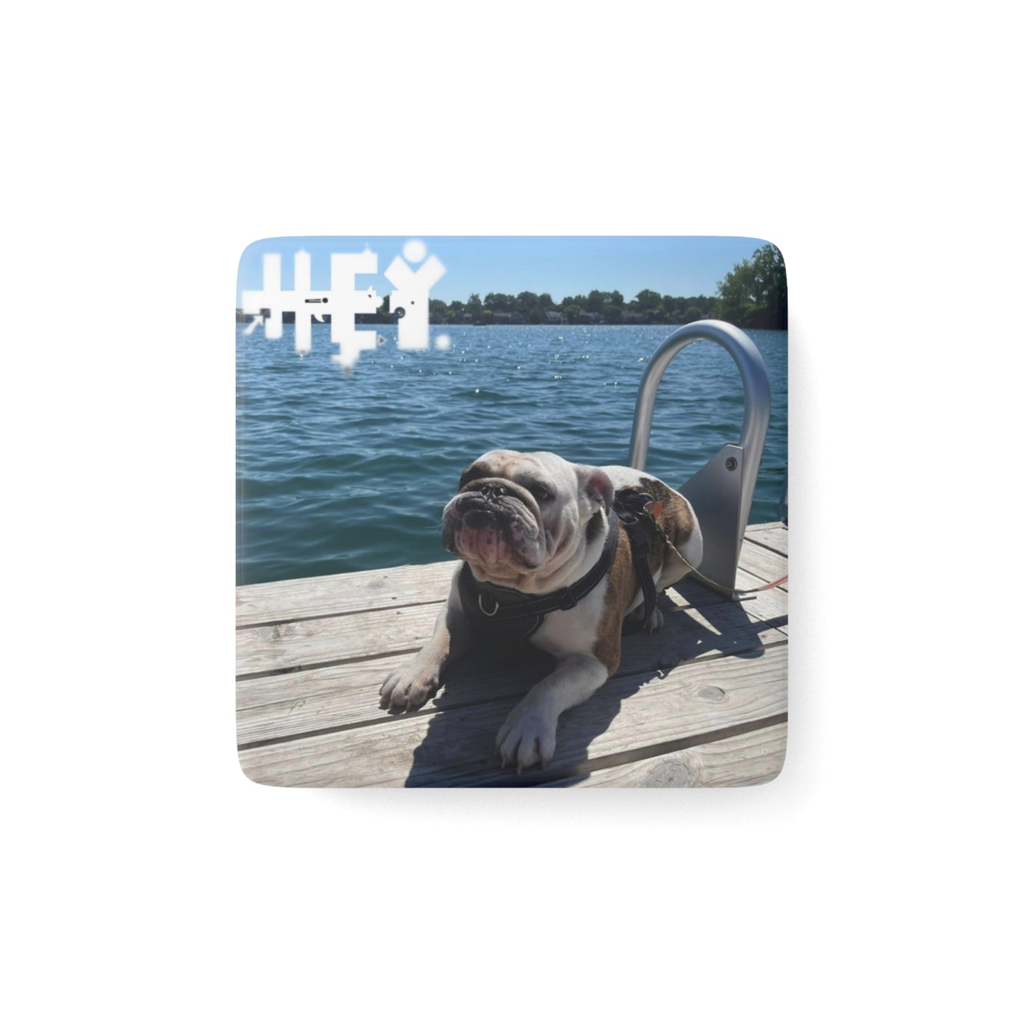 Porcelain Magnet, Square