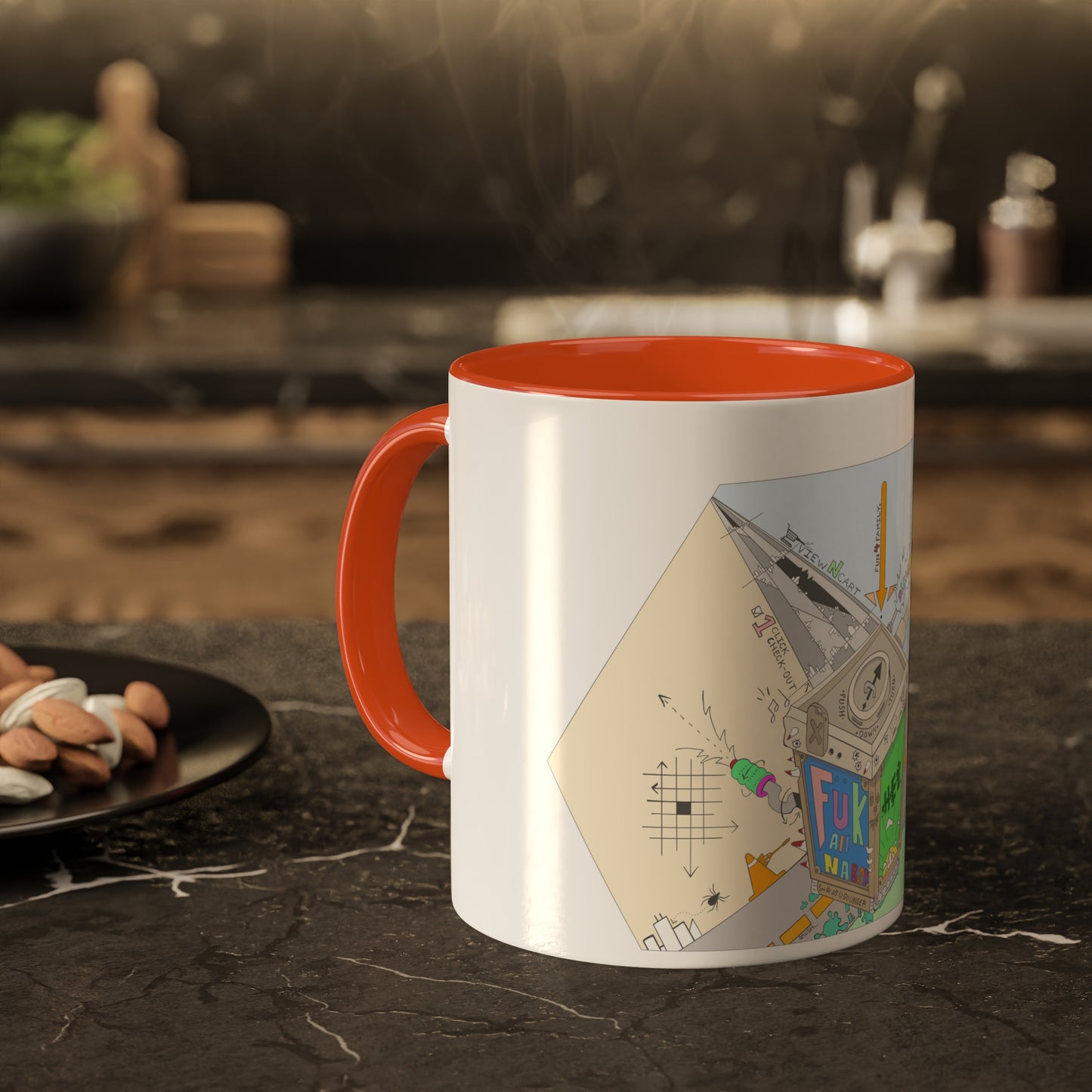 "Baby-Maker" by Sietch Ramshackle Colorful Mugs, 11oz
