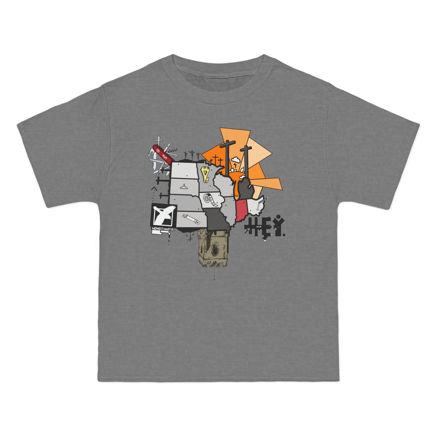"Midwest Martyr" Beefy-T® Short-Sleeve T-Shirt