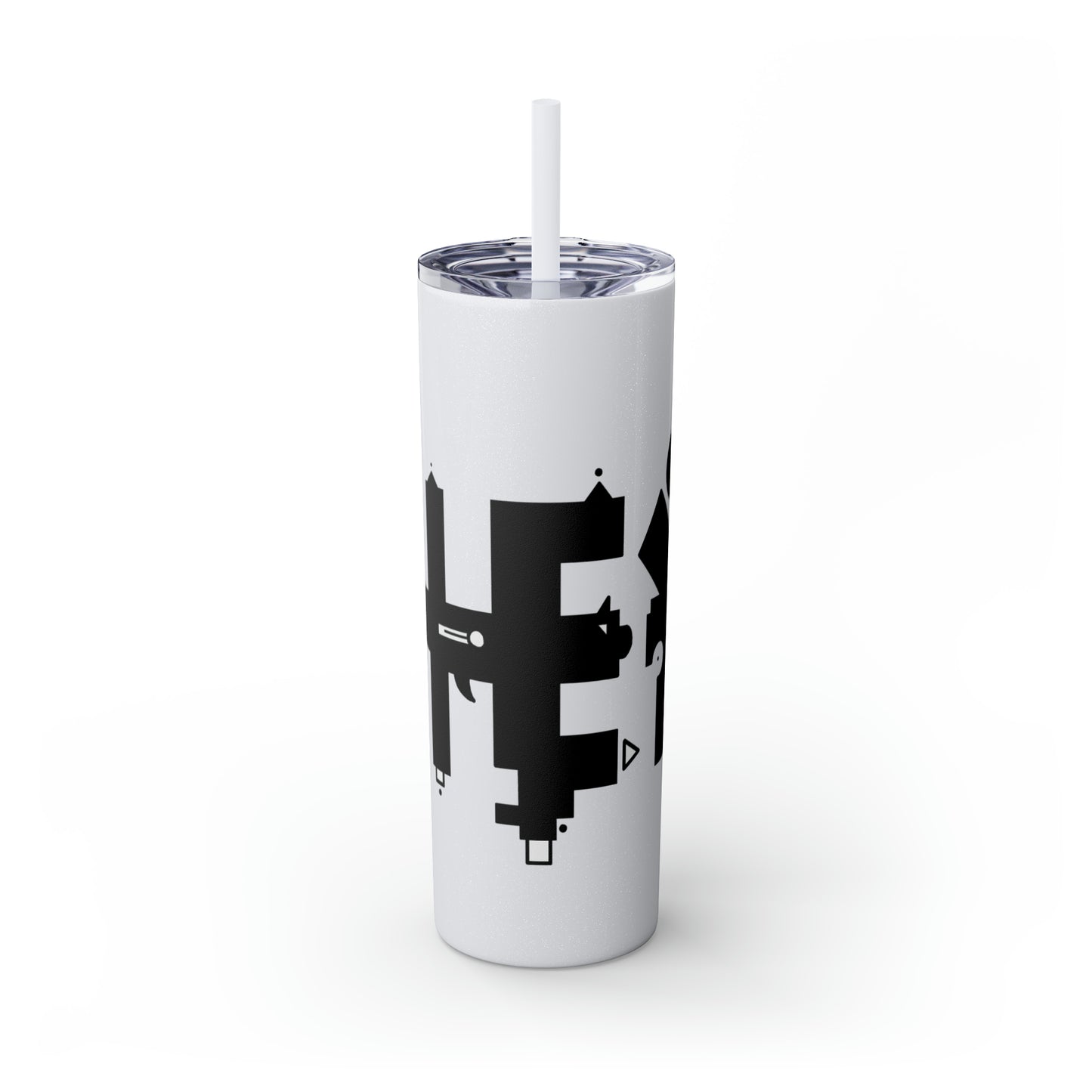 Skinny Tumbler with Straw, 20oz